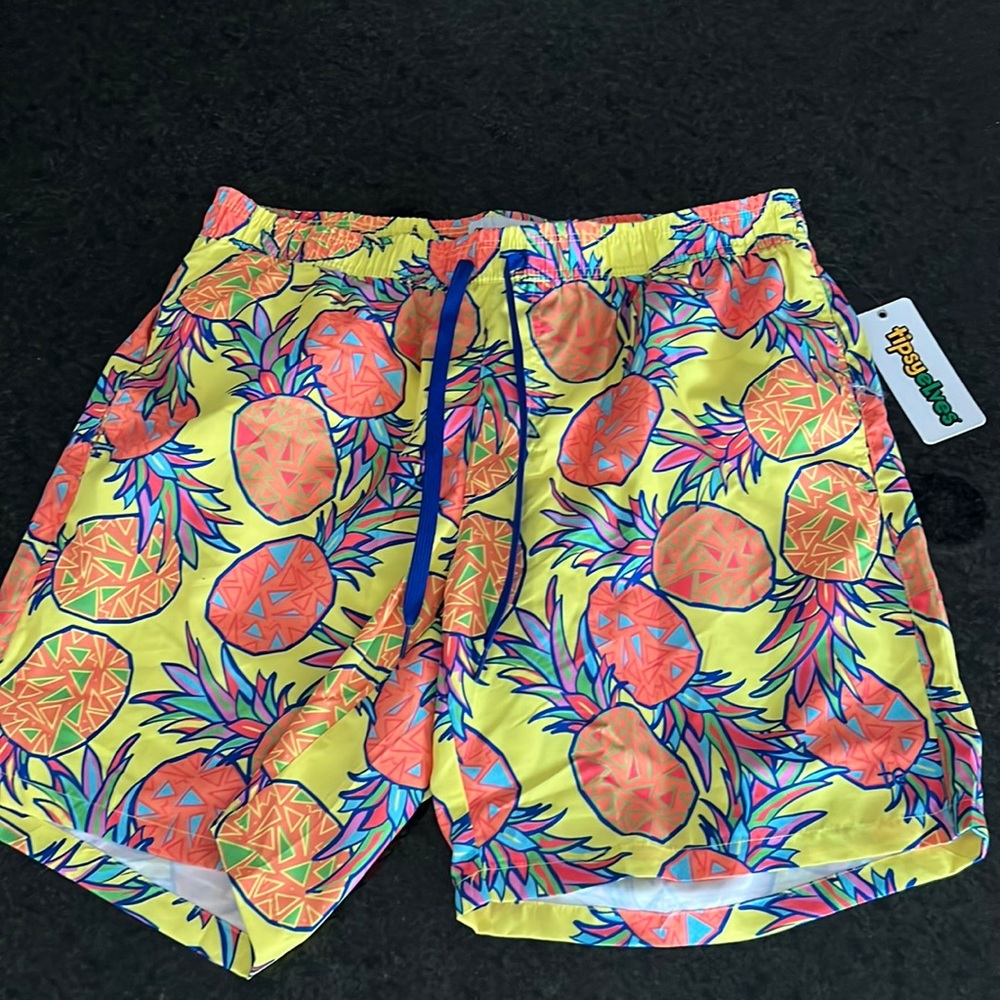NWT Tipsyelves Swim Trunks